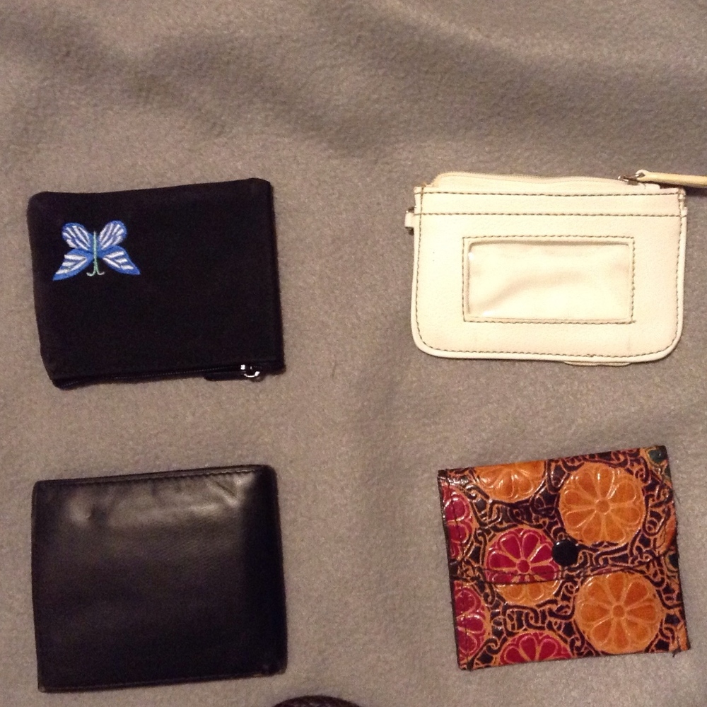 Reaction Kenneth Cole mens wallet plus 3 items